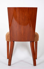 Modern Hollywood Walnut Side Chairs by Ralph Lauren