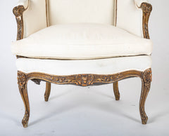 Louis XV Style Beechwood Armchairs