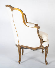 Louis XV Style Beechwood Armchairs