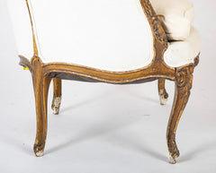 Louis XV Style Beechwood Armchairs