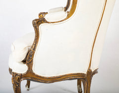 Louis XV Style Beechwood Armchairs