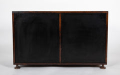 Jules Wabbes Chest of Wenge & Lacquered Wood with Bronze Fittings