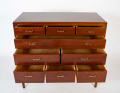 Nine Drawer Chest in the Manner of Ernst Kuhn