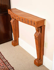 Pair of Egyptian Revival Terra Cotta Console Tables