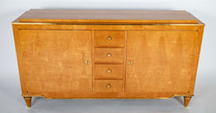 Sycamore Veneer Sideboard with Diamond Decor