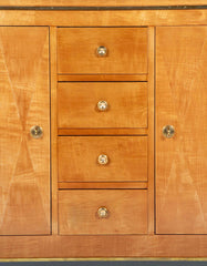 Sycamore Veneer Sideboard with Diamond Decor