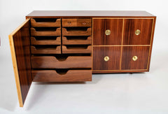 Walnut Credenza attributed to Guglielmo Ulrich