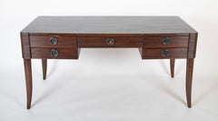 Paolo Buffa Five Drawer Desk In Grissinato Wood