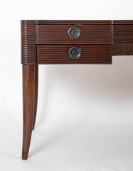 Paolo Buffa Five Drawer Desk In Grissinato Wood