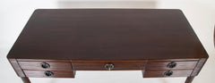 Paolo Buffa Five Drawer Desk In Grissinato Wood