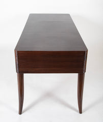 Paolo Buffa Five Drawer Desk In Grissinato Wood