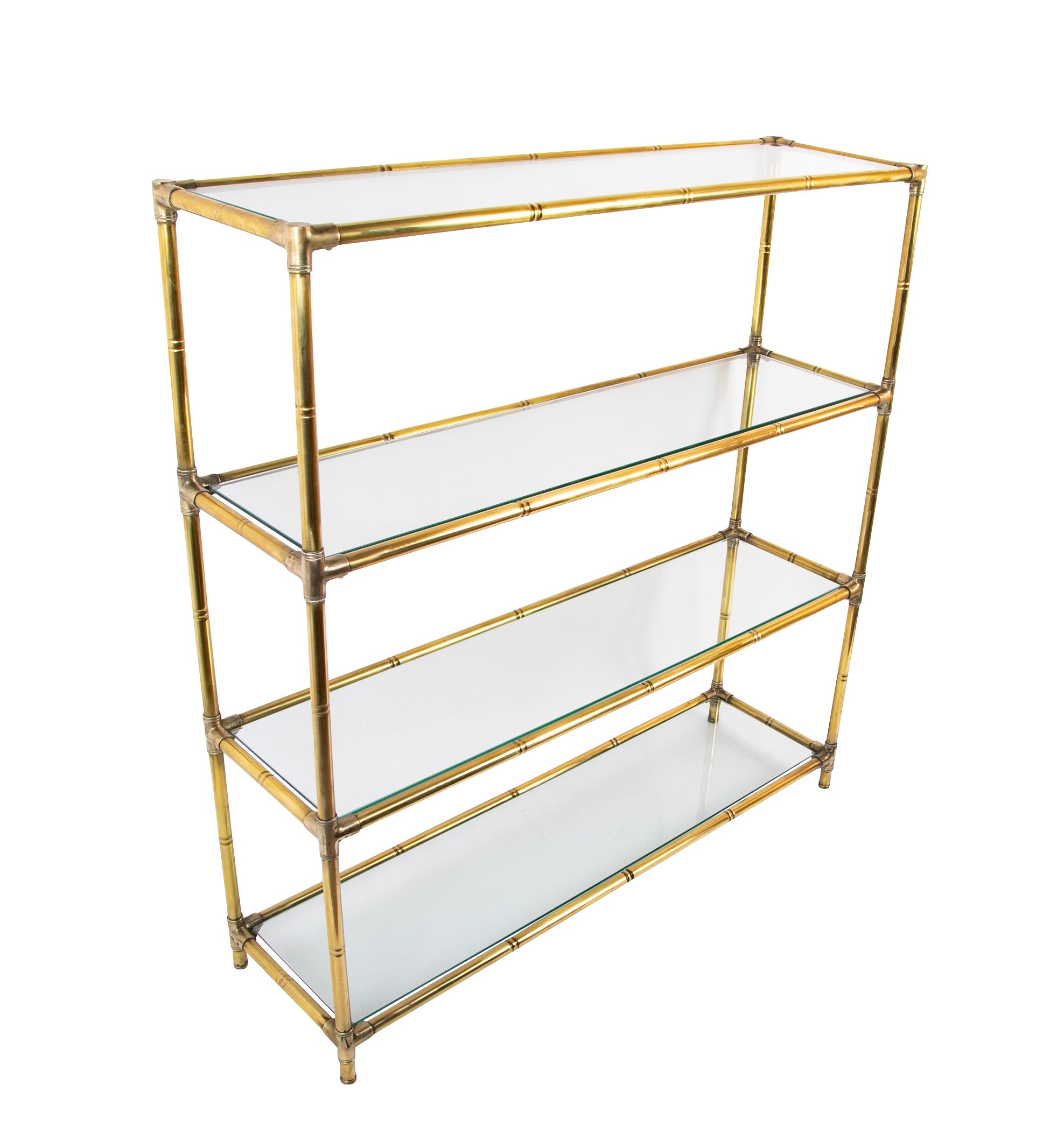 Brass Etagere (that's fancy talk for SHELF) by Design Institute of