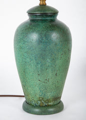 Copper Clad Patinated Vase by American Charles Walter Clewell