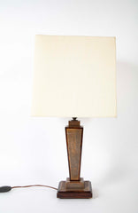 Shagreen Column Table Lamp