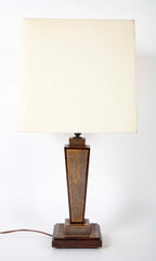 Shagreen Column Table Lamp