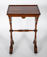 Late 19th Century Rosewood Lamp Table