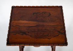 Late 19th Century Rosewood Lamp Table