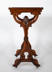 Late 19th Century Rosewood Lamp Table