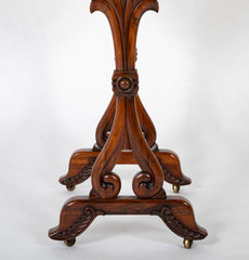 Late 19th Century Rosewood Lamp Table