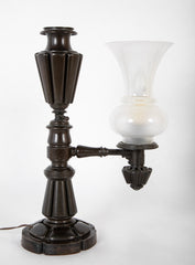 Pair of 19th Century English Argon Lamps Now Electrified