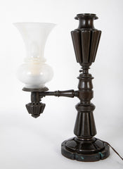 Pair of 19th Century English Argon Lamps Now Electrified