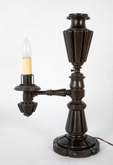 Pair of 19th Century English Argon Lamps Now Electrified