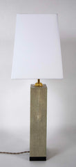 Pair of Shagreen Lamps