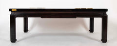 Fernand Dresse Lacquered Resin Coffee Table with Agate