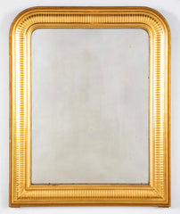 Mid 19th Century Louis Philippe Gilt Mirror