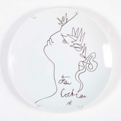 Set of Six Jean Cocteau Plates for by Limoges