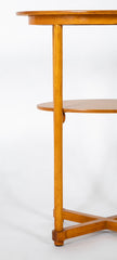 Thonet Oval Birch Table Designed by Josef Hoffman