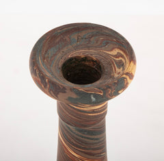 Niloak Pottery Candlestick