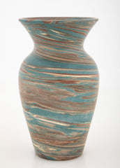 American Niloak Pottery "Mission Swirl" Vase