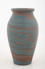 Niloak Pottery Baluster Form Swirl Vase