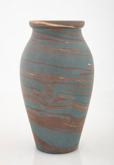 Niloak Pottery Baluster Form Swirl Vase