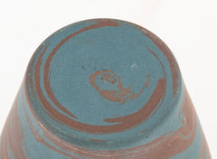 Niloak Pottery Baluster Form Swirl Vase