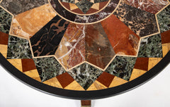 19th Century Regency Pietra Dura Specimen Table