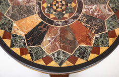 19th Century Regency Pietra Dura Specimen Table