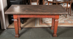 Danish Renaissanance Style Granite Top Table