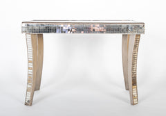 Mid-Century Italian Mirrored Side Table by Fontana Arte