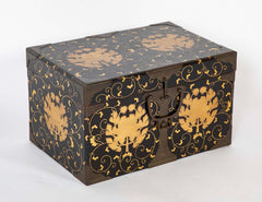 Meiji Japanese Lacquered Trunk