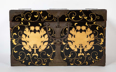 Meiji Japanese Lacquered Trunk