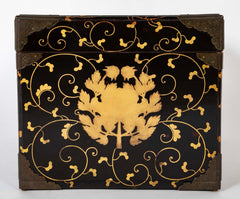 Meiji Japanese Lacquered Trunk