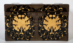 Meiji Japanese Lacquered Trunk