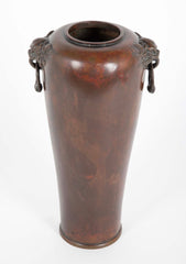 Japanese Meiji Period Bronze Vase