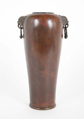 Japanese Meiji Period Bronze Vase