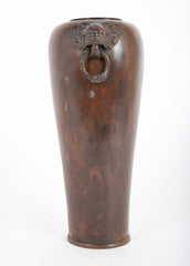 Japanese Meiji Period Bronze Vase