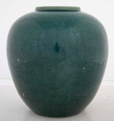 Rubbed Lestie Matthews Pottery Vase