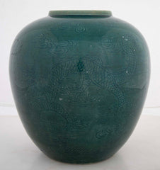 Rubbed Lestie Matthews Pottery Vase