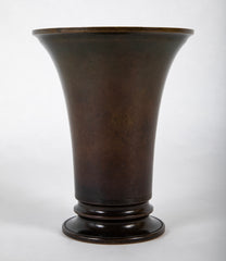 Early 20th Century Bronze Vase by Just Andersen